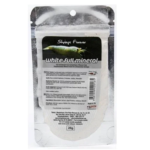 White Full Mineral Shrimps forever وایت فول مینرال فوراور