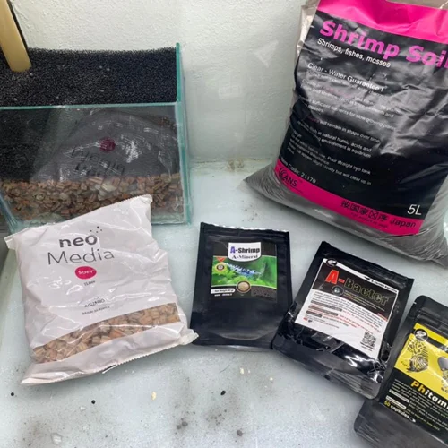 ans shrimp soil سویل بستر شریمپ